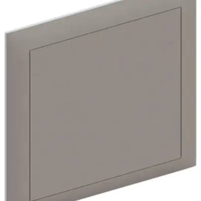 Couvercle à broches AGRO 130×130mm gris clair avec fixation diagonale 