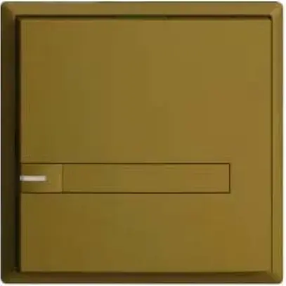 Pulsante KNX RGB EDUE, 250mW, c.LED RGB, c.carta, 1×pulsante, com.1×tasto, ov 
