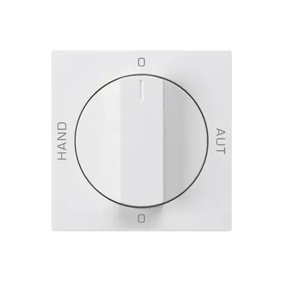 Kit frontal pour interrupteur rotatif S2 60×60 kallysto 0-Hand-0-Aut.blanc 