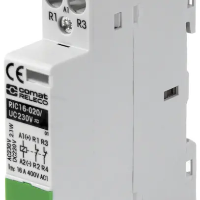Contacteur AMD ComatReleco RIC, 230VAC/DC 1O 16A AC-1 
