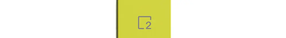 UP-Taste 1/4 Edue Wiser Symbol Szene 2 lemon 
