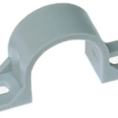 Bride 2 vis PA/GFK M20 gris clair 