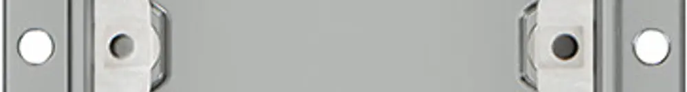 En-tête AP Feller ELEMENT 3×1 aluminium 