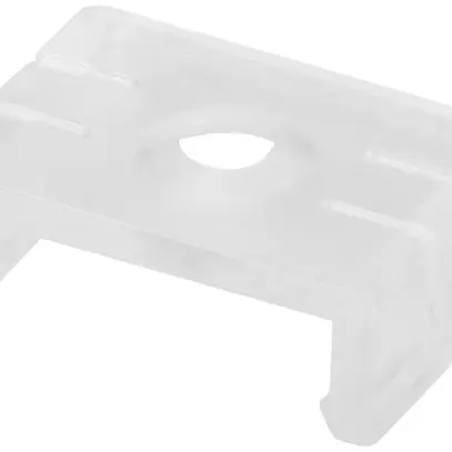 Clip de fixation LDV PF04/MB, pour profilé en U PF04, transparent 
