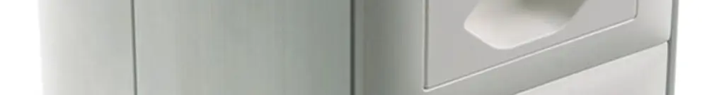 Zoccolo di raccordo Ellipse h=235 anod. con 4 scatole NIS IP20 
