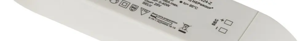 Convertisseur LED SLV LBV40W24-Z, 40W 24VDC max. 1660mA 
