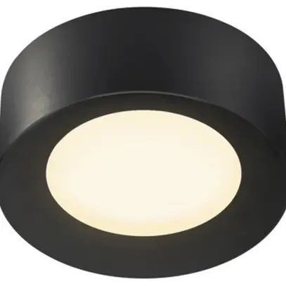 Plafonnier LED SLV FERA 25 DALI 19.5W 1650lm 3000/4000K Ø200×75mm noir 