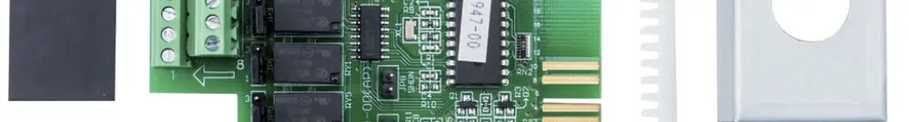 Scheda di interfaccia ABB Mini AS400 RelayCard PowerValue, c.contatti a pot.zero 