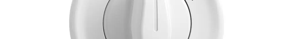 Kit frontale STANDARDdue Su->I<-Giù bianco per pulsante girevole 