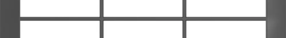 En-tête pour combinaison 2×3 ENC SIDUS anthracite 