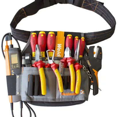 Borsa per utensili Weidmüller WZTE XXL Multi-Check 16 pezzi 