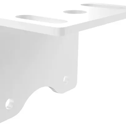 Étrier de fixation DOTLUX LIGHTBEAM acier 40×65×50mm gris jeu de 2 