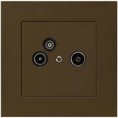 Prise pour antenne ENC R/TV/données kallysto.pro 2GHz 19db brun 