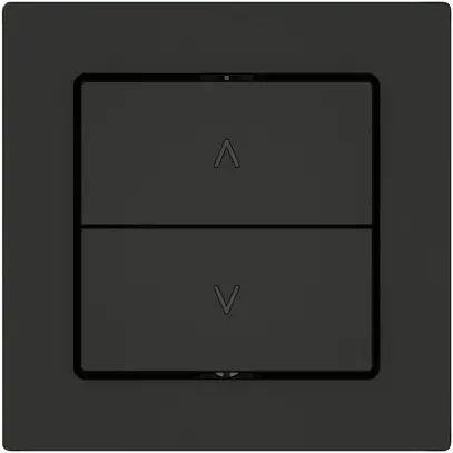 Contact pour stores EDIZIO.liv SNAPFIX® 10A 250V 2 touches 1 canal no 