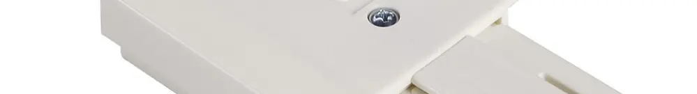 Alimentation latérale SLV pour rail conducteur INC EUTRAC 3p, PE à droite, blanc 