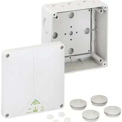 Boîte dérivation AP Abox-i 100 vide, PC, 140×140×79mm, IP65 