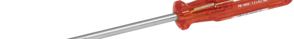 Tournevis plat PB 100 grd.5 160mm Ø7mm 