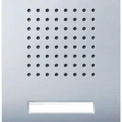 Poste audio externe Siedle Classic système 1+n 1 12VAC 224×171×65mm IP54 