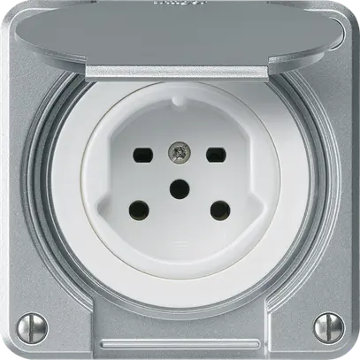 Presa INC robusto tipo 15 alluminio per combinazione 