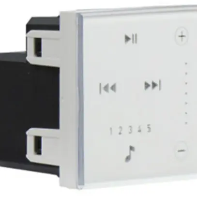 Commande murale INC Legrand, 1 zone, POE, blanc 