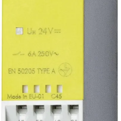Relais de commutation AMD Finder 7S.16, 4F+2O 6A/230VAC AgNi+Au, SIL 2 