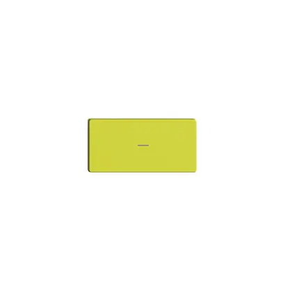 Poussoir 1/2 ENC Edue Wiser symbole - (moins) lemon 