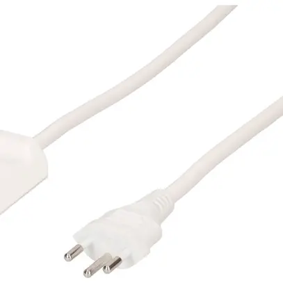 Rallonge MH T12/T13 sécurité enfants LED Td 3×1.5mm² 10m blanc 