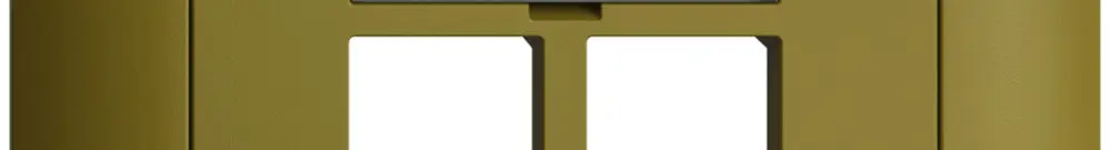 Kit di montaggio INC S-One EDIZIOdue FMI per 2×RJ45 diritto, olive 