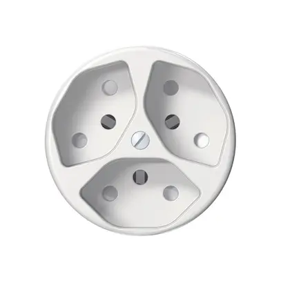 Disco frontale CLASSIC per 3×T13 con shutter bianco 