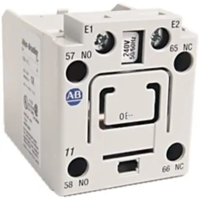 Module verrouillage AB 100-FL11KN (400VAC), contacts auxiliaires 1F+1O 