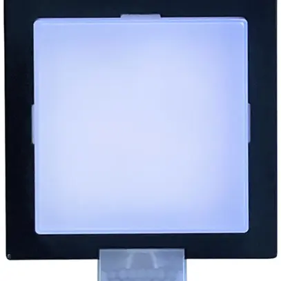 Applique LED Z-Licht Cube PIR 4.5W 500lm 3000K IP65 120×136mm antracite 