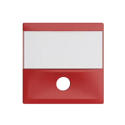 Placca frontale EDIZIOdue berry per tasto suoneria 
