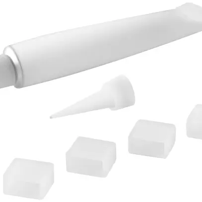 Cappe terminale LDV 13/SE/P, per fascia LED PFM PRO, 4 pezzi + silicone 