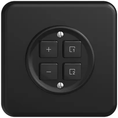 Comando per dimmer INC 1c scena/4t Sdue Wiser nero 