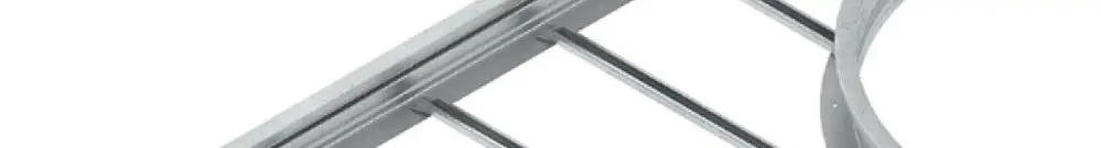 Raccordo a T Niedax, per WSL, 105×400mm, non perforato, acciaio, zincato a caldo 