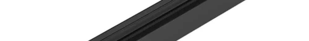 Profil AP SLV GRAZIA 20 plat 1500×35×22mm aluminium noir 