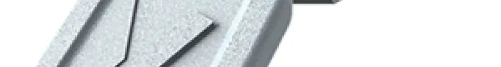 Clips KNIPEX ColorCode 10 Stück grau für KNIPEXtend und Comfort 21mm 