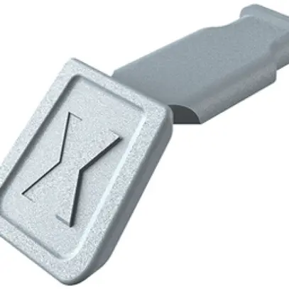 Clips KNIPEX ColorCode 10 pezzi grigio per KNIPEXtend e Comfort 21mm 