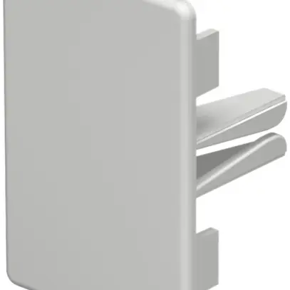 Piastra terminale Bettermann p.canale d'installazione WDK grigio chiaro 40×60mm 