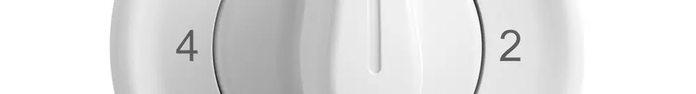 Montageset STANDARDdue SNAPFIX® f.Drehschalter m.Griff 4-1-2-3 ws 