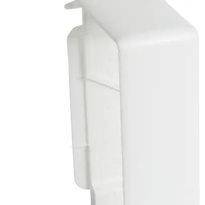 Raccordo per canali HF 85mm simmetrico materiale sintetico ABS bianco IP3X 