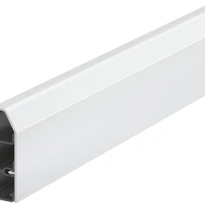 Canale battiscopa Bettermann SL kit 20×70 9010, PVC, bianco puro, 9010 