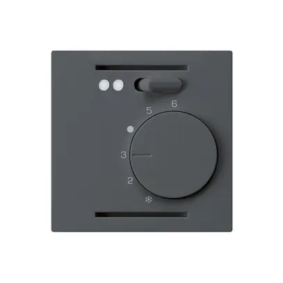 Thermostate d'ambiance ENC kallysto anthracite pour plancher chauffant 