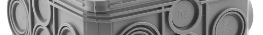 UP-Dose Ammer 122×122×57mm Gr.2×2 ohne Deckel 