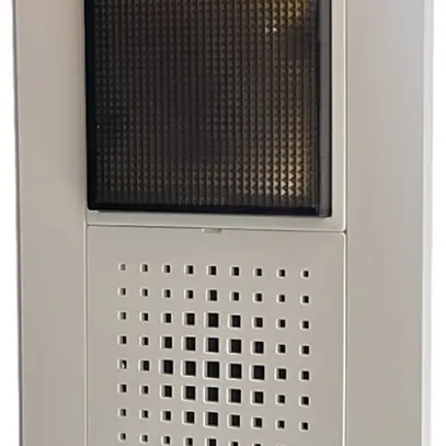 UP-Blitzleuchte Hugentobler 316LU 230V AC IP21 Xe 5J rauch-topas Sirene puls. 