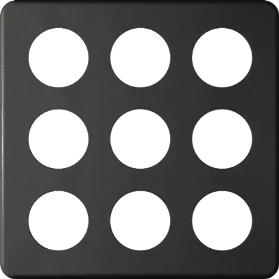 Intestazione INC basico 3×3 nero 