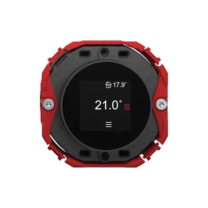 Thermostat d'ambiance Feller SNAPFIX® 230VAC 2A 4…30°C 58×58mm 