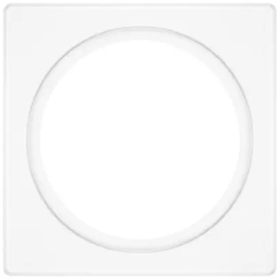 Placca di copertura LEDVANCE FRAME acciaio 100×100mm 1×Ø68mm bianco 