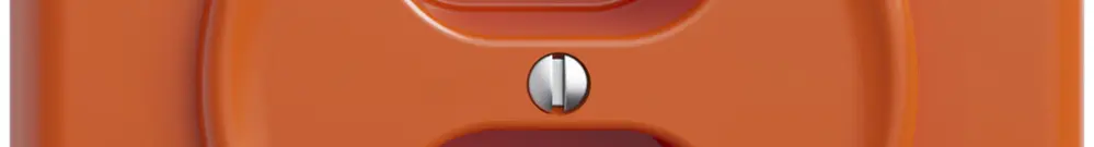 Kit frontal ENC STANDARDdue 2×T13, 90×90mm, orange 