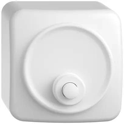 Contact à poussoir de sonnerie AP STANDARDdue SNAPFIX® 6A 250V bc 